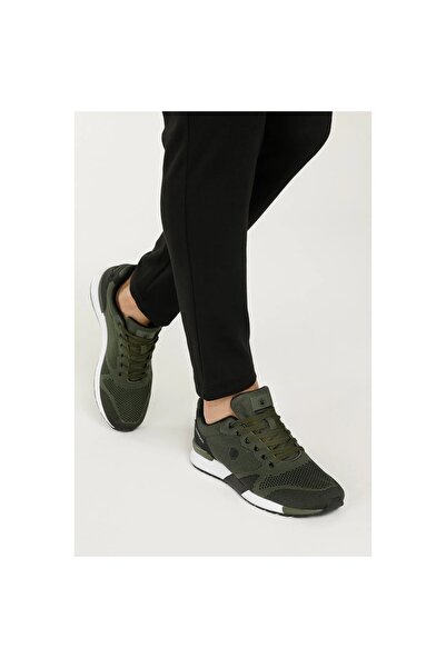 lumberjack حذاء رياضي رجالي باللون الكاكي