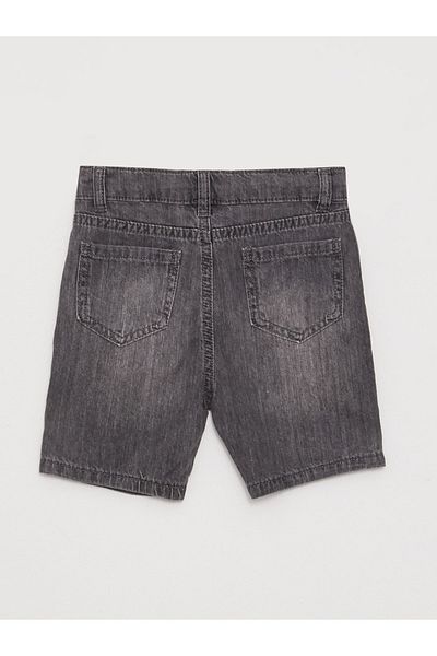 LC Waikiki Basic-Jeansshorts für Jungen mit elastischem Bund