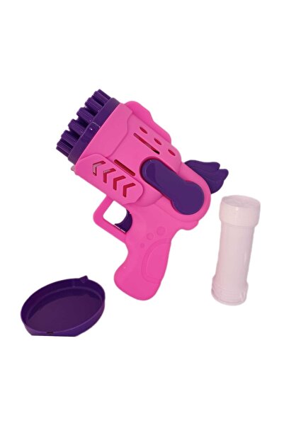 LRS STORE Baloncuk Tabancası Pilli Bol Köpüklü Köpük Tabanca Makine Süper Bub...