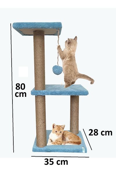 Nursoft Storey Cat Play Scratcher