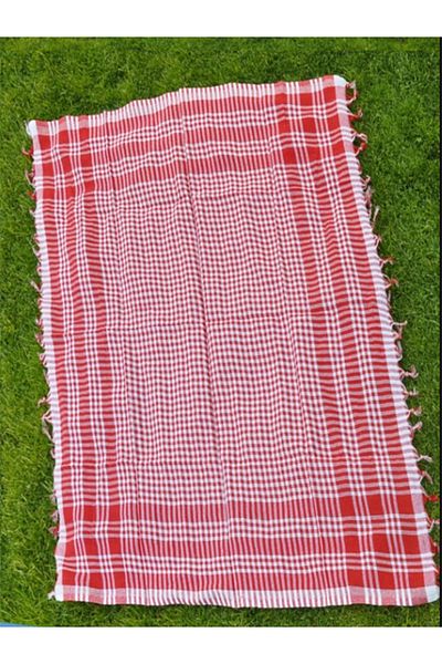 by ballı biocotton Table Cloth Tablecloth Multi-Purpose Tufted 170x170