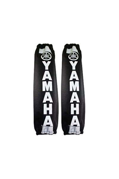 Gogo Yamaha Nmax Uyumlu Beyaz Yazı Amortisör Kılıfı