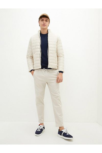 LC Waikiki Pánská bunda Slim Fit Puffer Jacket - stojatý límec