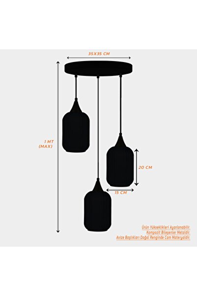 MINIMAL ETICARET VE BILGI TEKNOLOJILERI Lotus Ice White Plafonyer Cam Avize