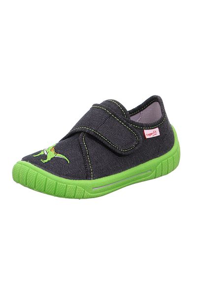 Superfit Bill Home Shoes Black / Green