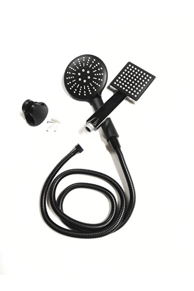 ARVENT Fonksiyonlu Çift Banyo Duş Başlığı Seti Fiskiyesi Telefonu Beta Seri A...