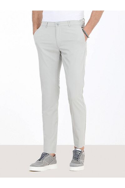 Kip Stone Woven - Slim Fit Casual Trousers
