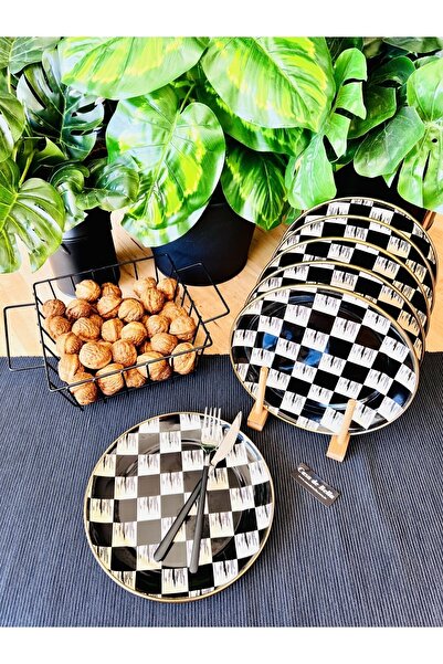 CASA DE BELLA Enameled 8 Piece Cake Dish with Lid