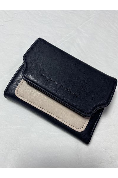 FM Flamingo Modest Women's Wallet Black Cream