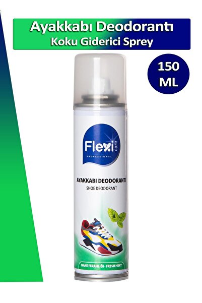 FLEXİCARE Ayakkabı Deodorantı Koku Giderici Önleyici Sprey Fresh Mint 150ml