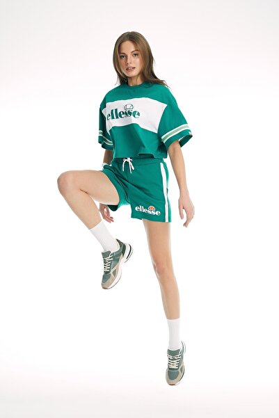 Ellesse Women's Green Shorts Cf006-Grn