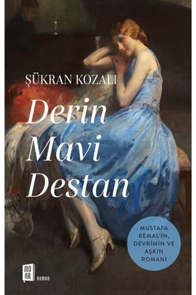Mona Kitap Derin Mavi Destan Şükran Kozalı + Okuma Sticker'ları