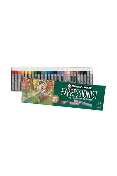 Sakura Expressionist Oil Pastel Set of 25