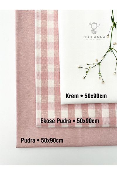 Hobianna Σετ υφασμάτων ραπτικής κεντήματος πάπιας 3 τεμ