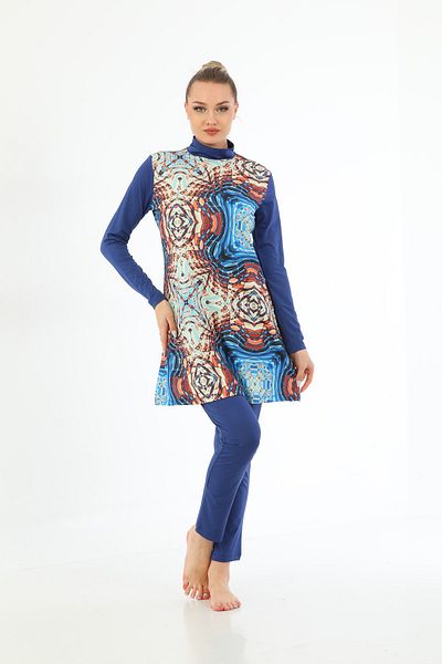 Elif Okur Hijab Swimsuit 7041 - Full Covered