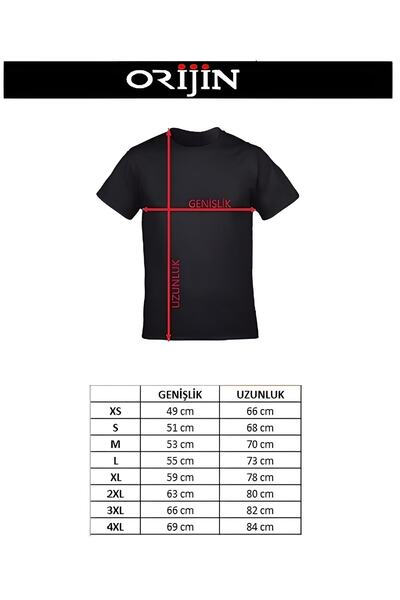 Orijin Tekstil Baki Hanma Front and Back Printed Unisex Black Tshirt