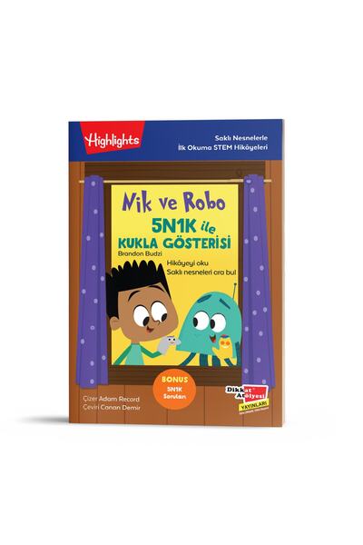 Dikkat Atölyesi Yayınları Nik Ve Robo 5n1k Ile Kukla Gösterisi