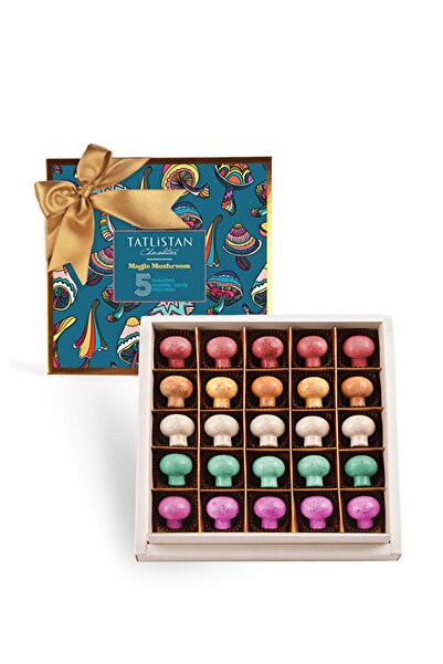 Tatlistan Magic Mushroom 5 Çeşitli Patlayan Şekerli Mantar Çikolata