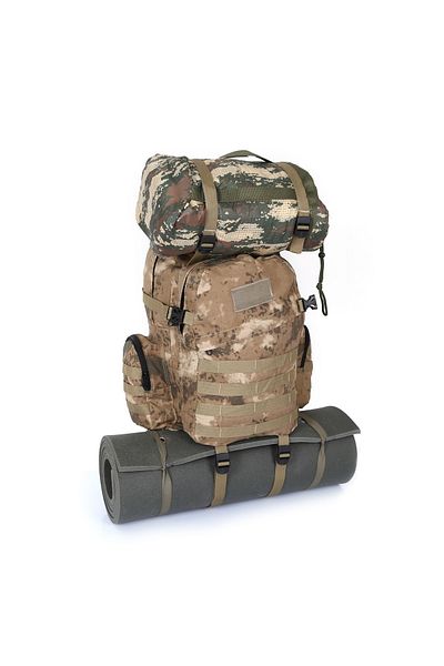KORDAK Τακτικό σακίδιο πλάτης 75 λίτρων Jandarma Camouflage Outdoor - Desert Camouflage Bag