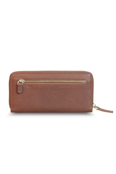 GUARD Matte Tan Leather Wallet