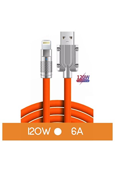 DNA DESİGN Lıghtnıng 120w Watt 6 A Süper Hızlı Şarj Data Kablosu 1 Metre Cl12