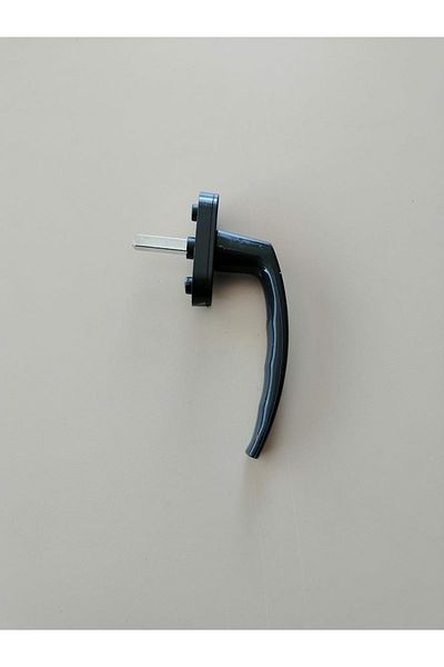 kent aksesuar PVC Window Handle Plastic Anthracite Gray