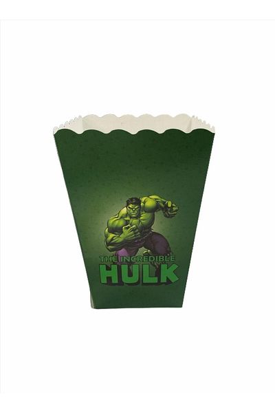 Kokoş Parti Hulk Corn Box - Popcorn Box