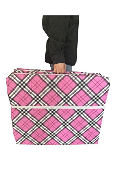 Vip Home Concept Tek Kişilik Katlanır Yer Yatağı Sünger Yatak 70x180x6 Cm-pembe Ekose