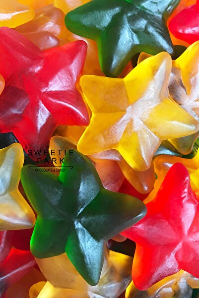 Haribo Yıldız Stars Karışık Meyveli Jelly Yumuşak Şekerleme Jelibon 1 Kg