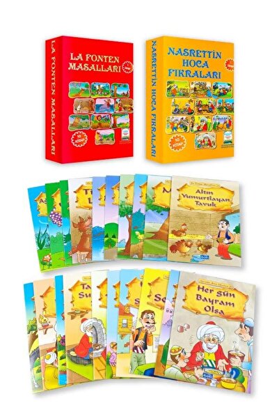 Parıltı Yayınları الفكرة والحكايات الأكثر إعجابًا في الصف الأول - 20 كتابًا