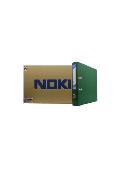 Noki Narrow Plastic Folder (56412-160) Green 25 Piece Box