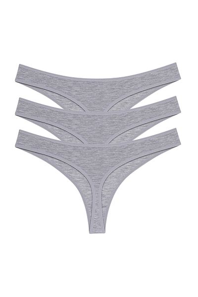 pink mood Flexifit Thong 3 Pack