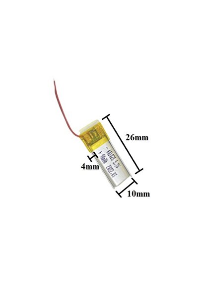 Sertec Lipo Polimer 401025 3.7v 90mah Lityum Polimer Pil