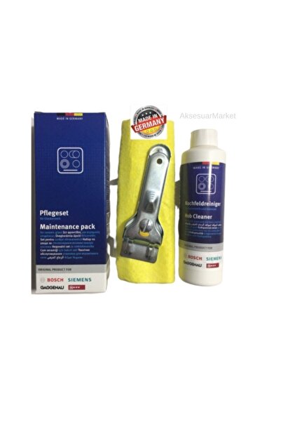 Franke Ankastre Cam Ocak Temizlik Temizleme Koruma Bakım Seti