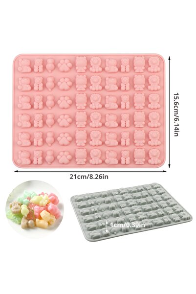 Siliko World Silikon Çikolata Epoksi Ve Jelibon Kalıbı