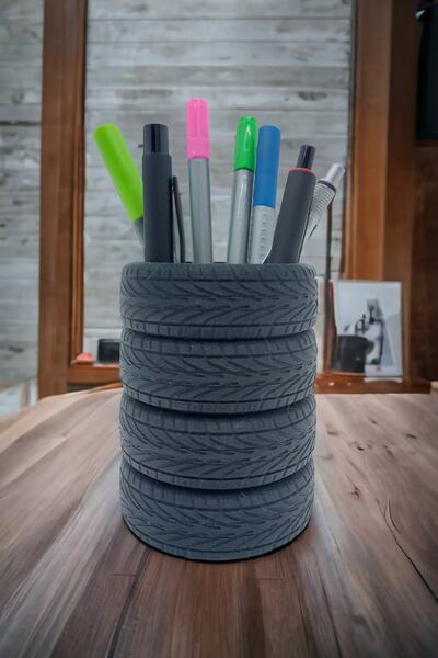 s3dart حامل قلم ذو مظهر مطاطي منتج ثلاثي الأبعاد من البلاستيك الحيوي الصديق ل...