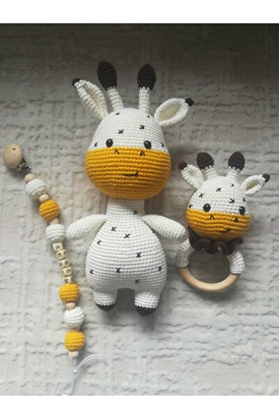 Banubebe Amigurumi Sevimli Zürafa Set
