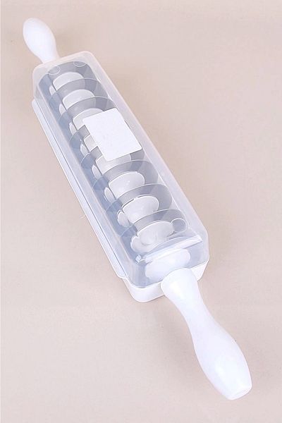 Tilbe Home Practical Ravioli Cutting Roller with 9 Blades Ravioli Ravioli Dumpling Maker Preparation Kitchen Dough Cutting Tool