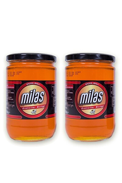 Milas Üreticiler Birliği Süzme Çiçek Balı 850 gr 2 Adet