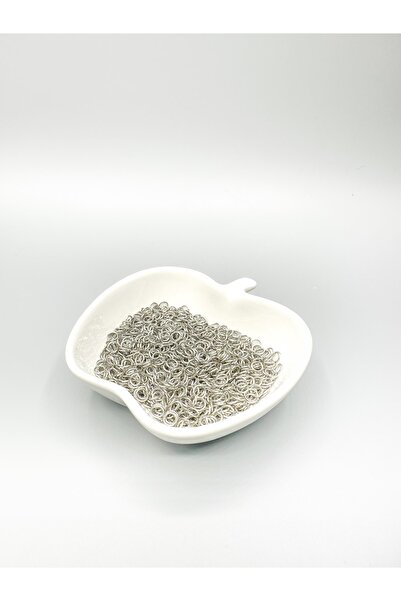 Egem aksesuar 4 Mm Metal Gümüş Renk Takı Halkası 25 Gr
