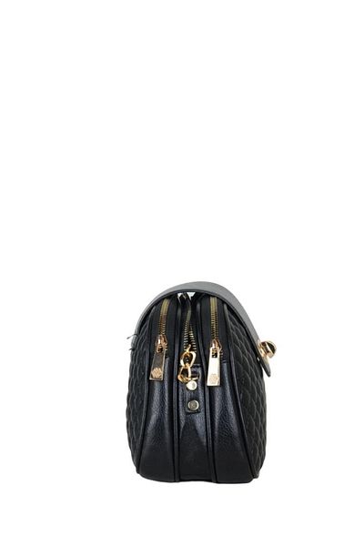 senna Geantă crossbody cu trei ochi cu detaliu de lanț