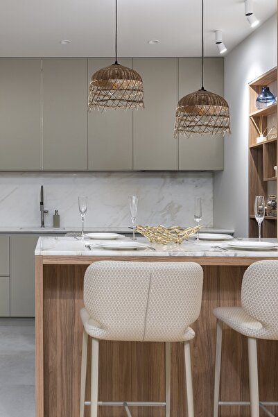 rattam Bambu Rattan Avize: Unique 30cm