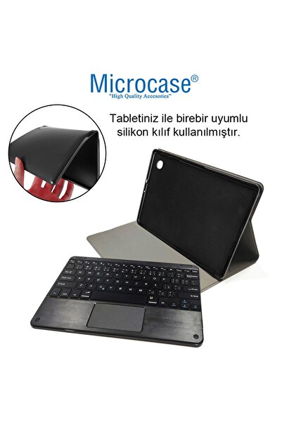 Microcase Honor Pad 8 12 Inch Tablet Bluetooth Touchpad Klavye + Bluetooth Mouse + Standlı Kılıf - Bkk7