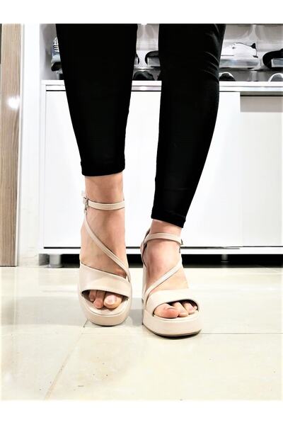 PUNTO Arme Cıty Ac5291990 Plartform Kalın Topuk Bantlı Ayakkabı