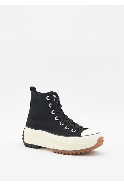 Hush Puppies Γυναικεία μαύρα λινά παπούτσια Azaria