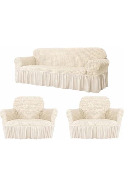 elgeyar 3 1 1 Model Bürümcük Sofa and Sofa Set - Sofa Bed Cover and Sofa Cover