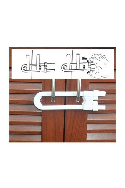 Nesto Home Rail Cabinet and Drawer Child Protection Lock