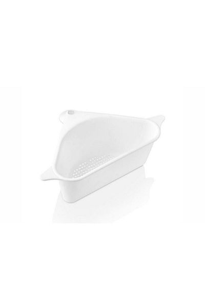 5DM Suction Cup Triangle Vegetable Fruit Sink Shelf Sink Strainer Sponge Holder