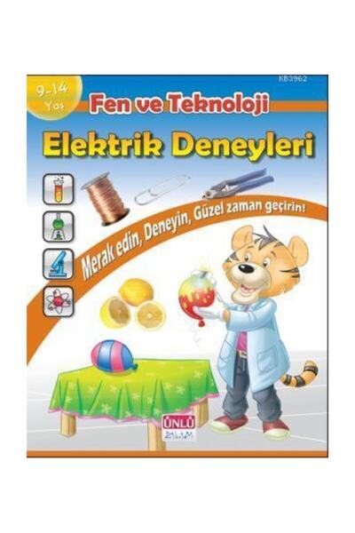 Ünlü Yayınları Science and Technology - Electrical Experiments (Ages 9 - 14)