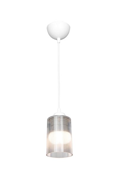 Modelight Şeffaf Optik Promo Sarkıt - Çift Ampul Görünümlü Cam